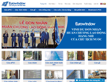 Tablet Screenshot of eurowindow.biz